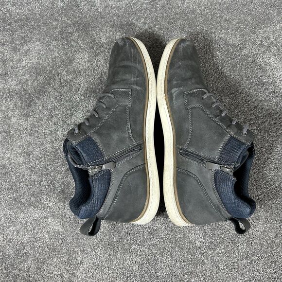 B-52 By Bullboxer Delta Men’s Size 12 Gray Blue Casual Business Shoes Used
